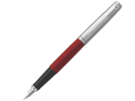 Перьевая ручка Parker Jotter White CT перо:F, цвет чернил: blue, в подарочной упаковке
