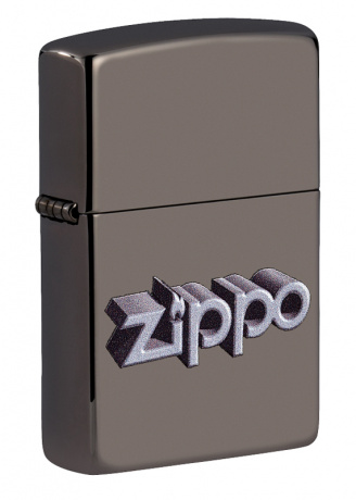 Зажигалка ZIPPO Zippo Design с покрытием Black Ice® ,49417