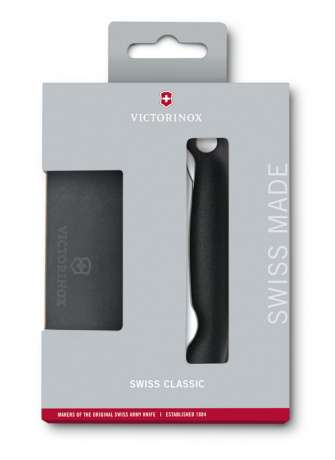 Набор VICTORINOX Swiss Classic: складной нож для овощей и разделочная доска ,6.7191.F3