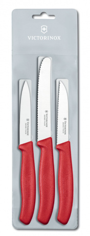 Набор из 3 ножей VICTORINOX Swiss Classic: 2 ножа для овощей 8 см ,6.7111.3