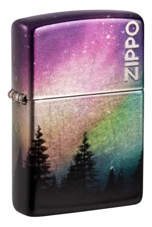 Зажигалка ZIPPO Colorful Sky с покрытием 540 Tumbled Chrome ,48771