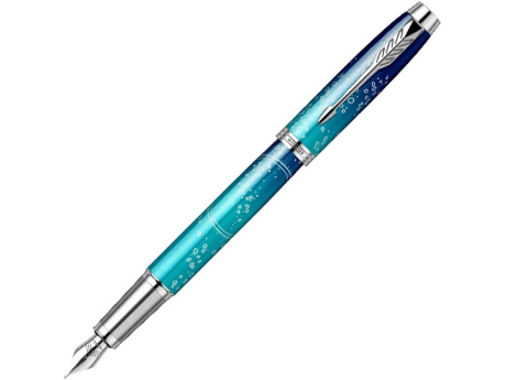 Перьевая ручка Parker IM Royal SE The Last Frontier Space CT, перо: F, цвет чернил: blue, в подарочной упаковке.