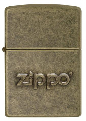 Зажигалка ZIPPO Classic с покрытием Antique Brass ,28994