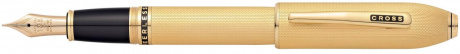 Перьевая ручка Cross Peerless 125. Цвет - золотистый ,AT0706-4FD