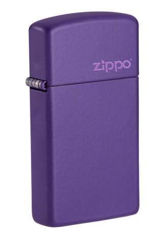 Зажигалка ZIPPO Slim® с покрытием Purple Matte ,1637ZL