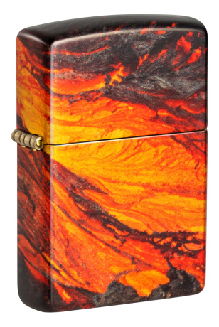 Зажигалка ZIPPO Lava Flow с покрытием 540 Tumbled Brass ,48622