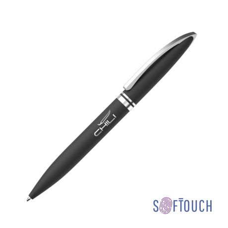 Ручка шариковая Rocket, покрытие soft touch