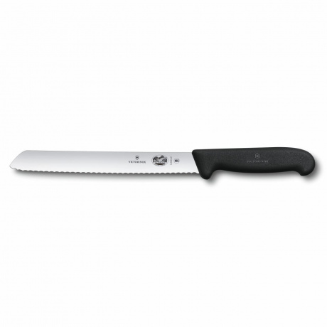 Нож для хлеба VICTORINOX Fibrox с волнистым лезвием 21 см ,5.2533.21