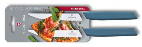 Набор из 2 ножей для стейка и пиццы VICTORINOX Swiss Modern ,6.9006.12W2B