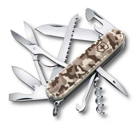 Нож перочинный VICTORINOX Huntsman Desert Camouflage ,1.3713.941
