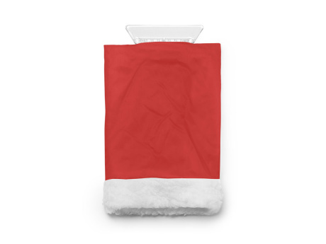 Скребок для льда NISEK с рукавицей из полиэстера, королевский синий