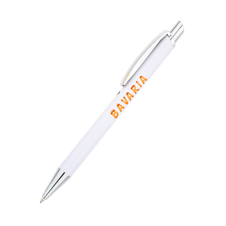 Ручка металлическая Bright, серебряная