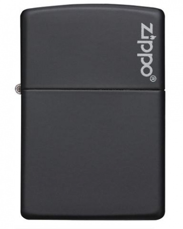 Зажигалка ZIPPO Classic с покрытием Black Matte ,218ZL