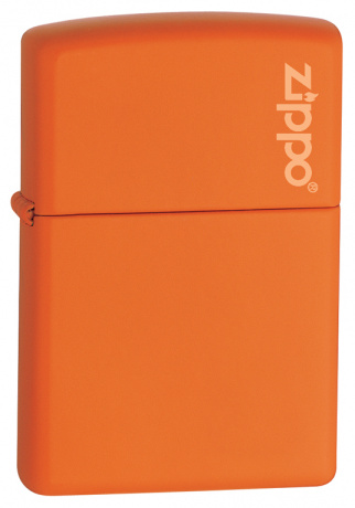 Зажигалка ZIPPO Classic с покрытием Orange Matte ,231ZL