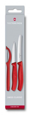 Набор из 3 ножей для овощей VICTORINOX: нож 8 см ,6.7111.31