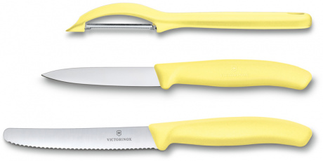 Набор из 3 ножей VICTORINOX Swiss Classic: нож для овощей ,6.7116.31L82