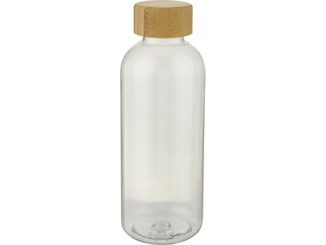 Ziggs спортивная бутылка из переработанного пластика объемом 650 мл, transparent charcoal
