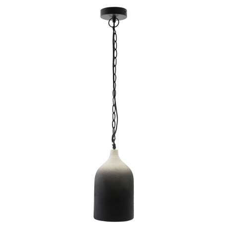 Светильник подвесной sustainable collection, D22х39 см, черный/белый