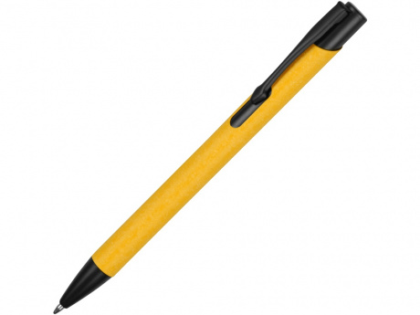 Ручка металлическая шариковая Crepa, серый/черный