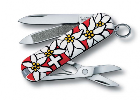 Нож-брелок VICTORINOX Classic Edelweiss ,0.6203.840