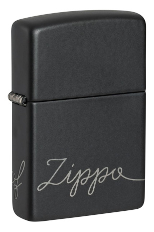 Зажигалка ZIPPO Classic с покрытием Black Matte ,48979