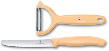 Набор из 2 кухонных ножей VICTORINOX Swiss Classic: нож для томатов и столовый нож 11 см ,6.7116.23L92