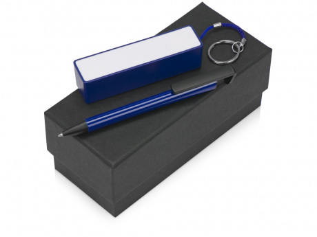 Подарочный набор Kepler с ручкой-подставкой и зарядным устройством, черный