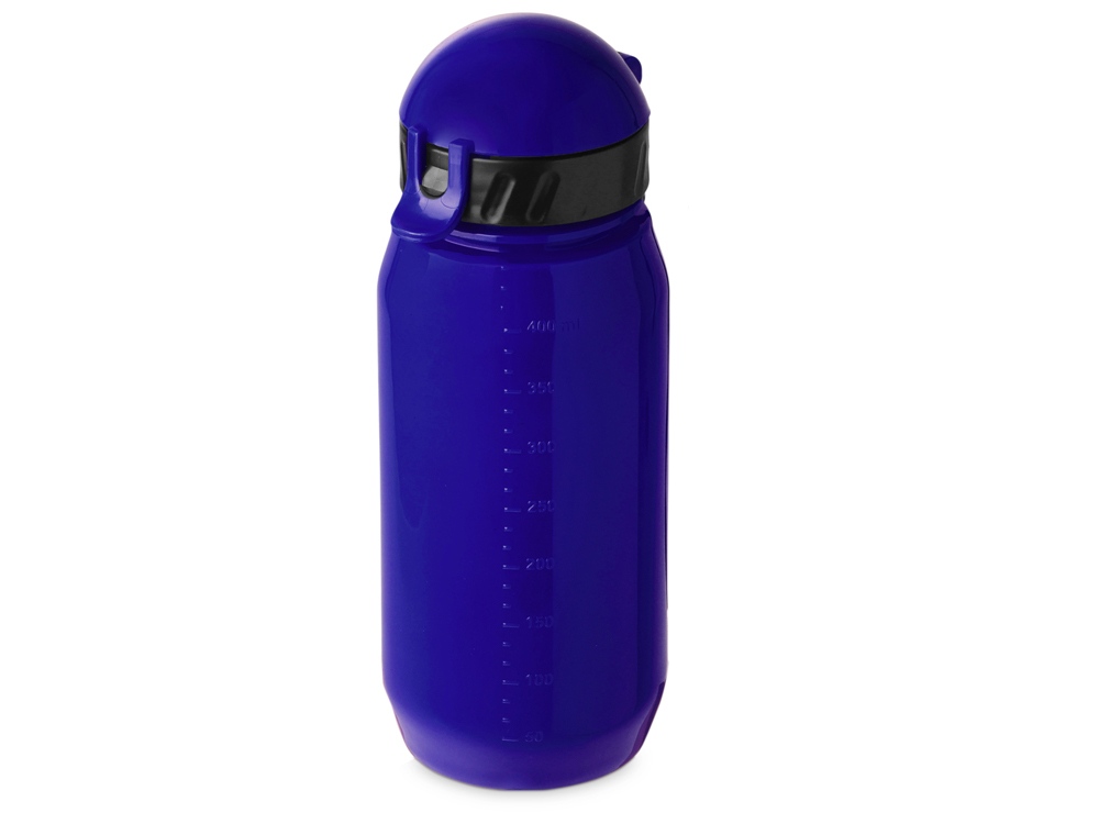 Бутылка для воды с трубочкой Little, 400 мл, серый