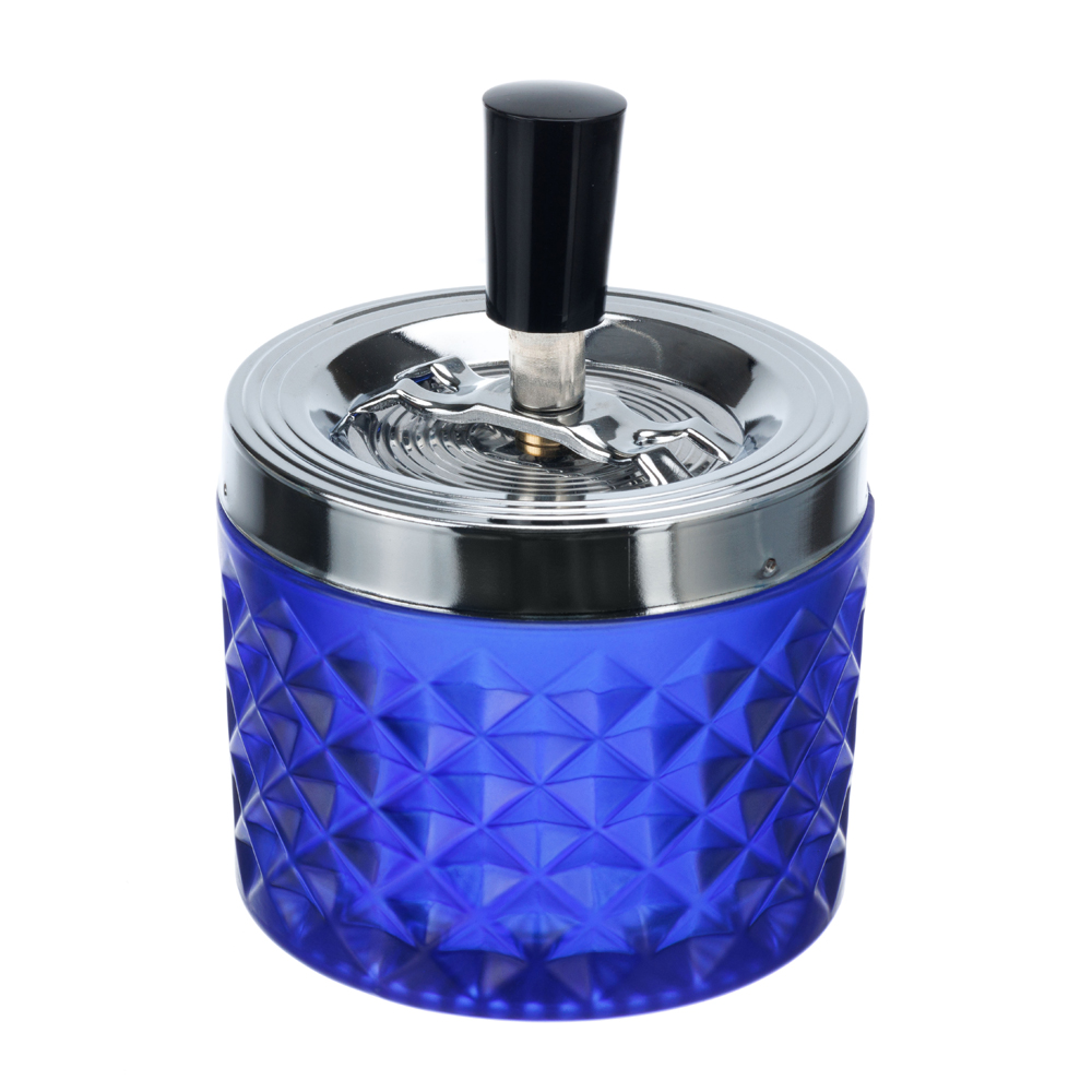 Пепельница S.Quire круглая ,BK916H-Blue