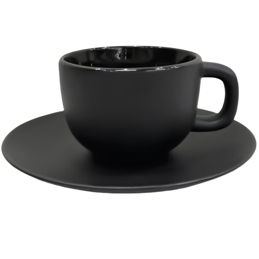 Чайная пара Frozen, чёрная