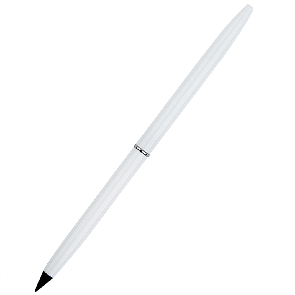 Вечный карандаш с шариковой ручкой EverLine, белый