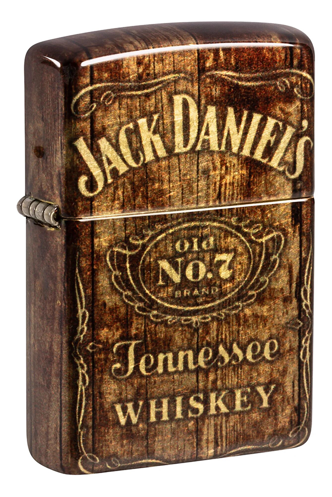 Зажигалка ZIPPO Jack Daniel's с покрытием 540 Tumbled Brass ,46278