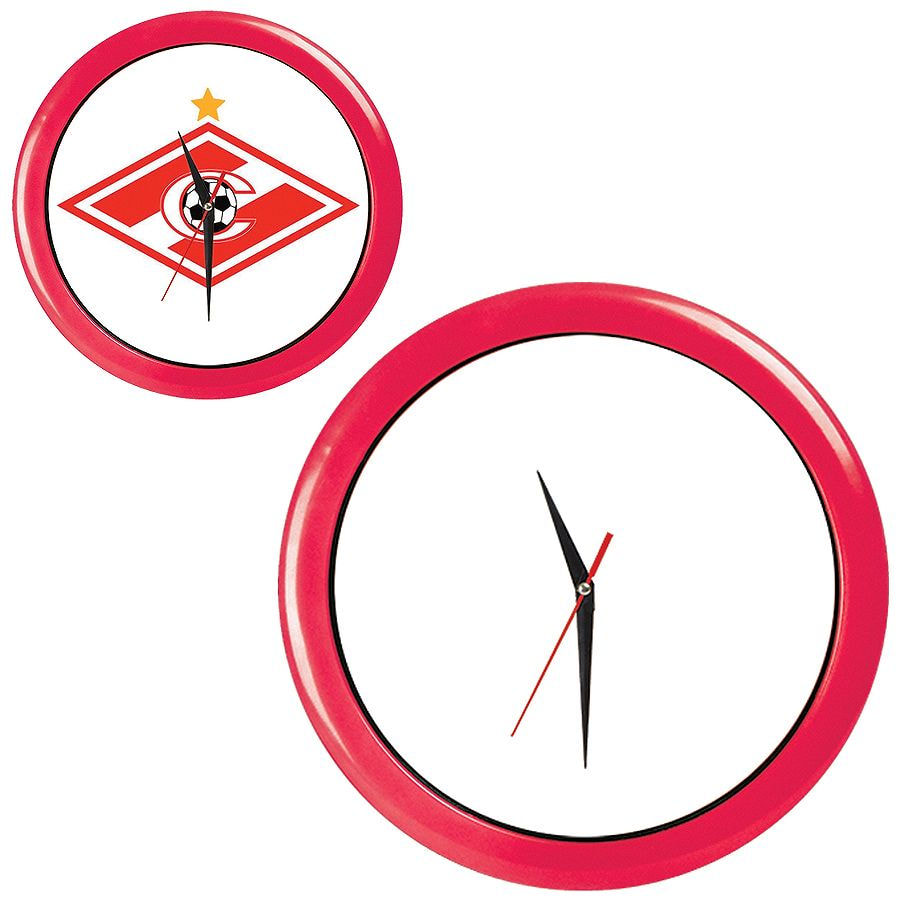 Часы настенные ПРОМО разборные ; белый, D28,5 см; пластик