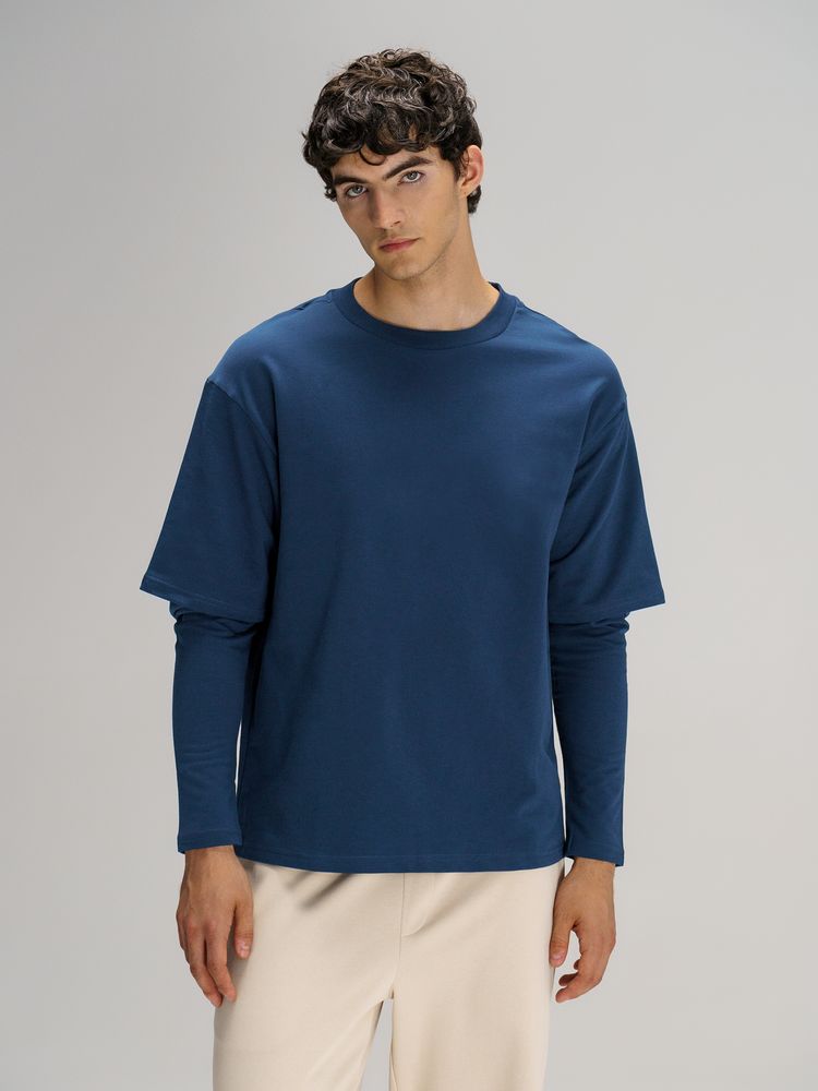 Футболка оверсайз с двойным рукавом Kosmos