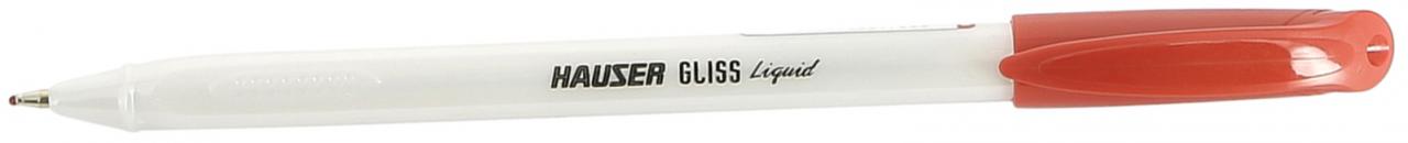 Шариковая ручка Hauser Gliss Pearl ,H6058-P-red
