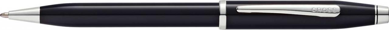 Шариковая ручка Cross Century II Black lacquer ,AT0082WG-102