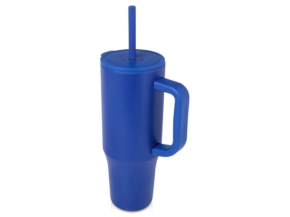 Brady термостакан с силиконовой трубочкой, 900 мл, сертифицированный согласно RCS- Черный