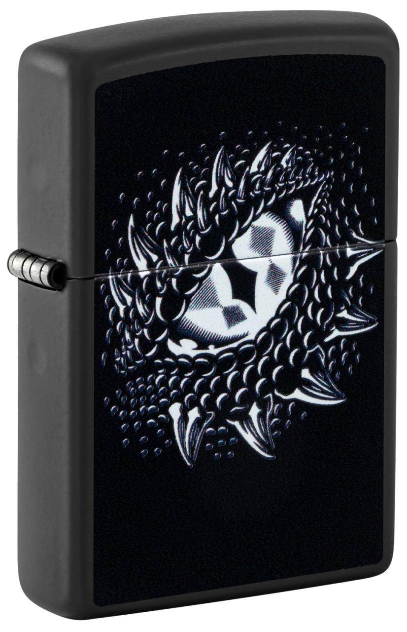 Зажигалка ZIPPO Dragon Eye с покрытием Black Light ,48608