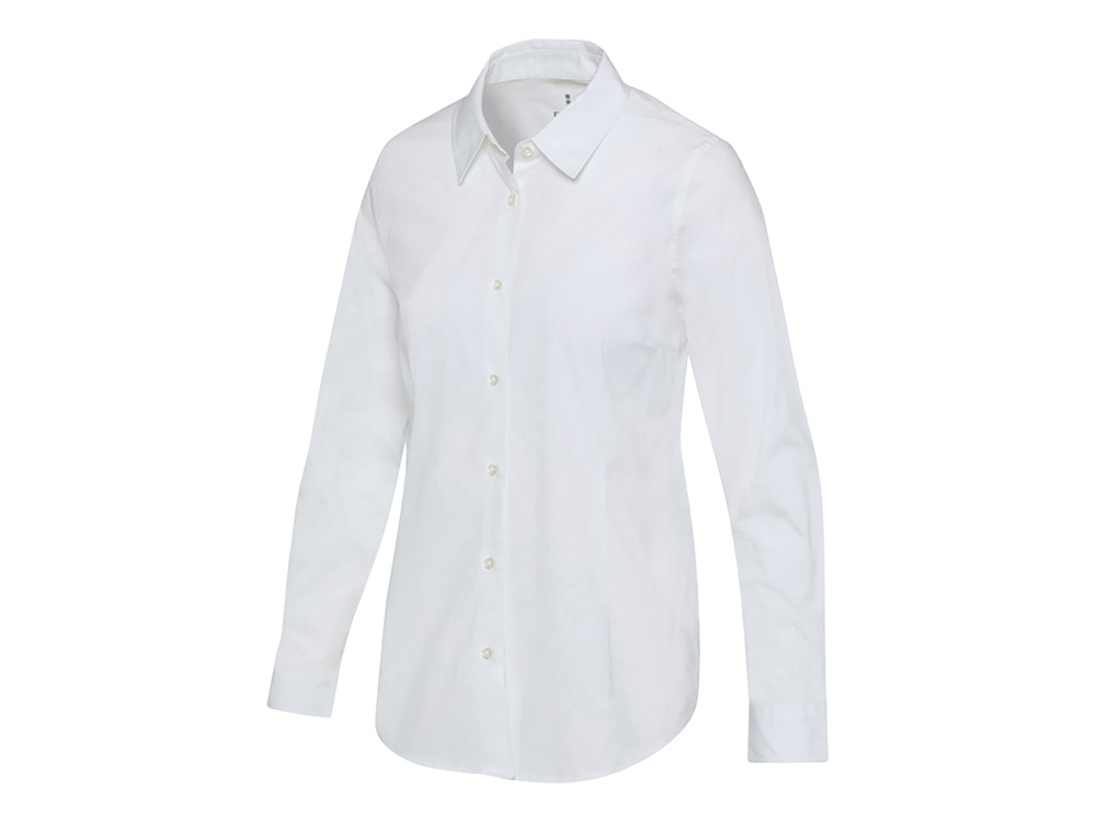 Carnelian женская рубашка из поплина - сплошной черный