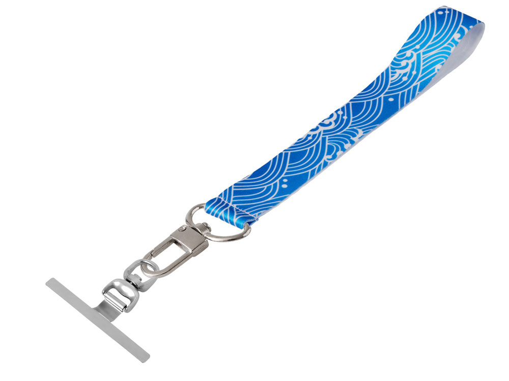 Ремувка под сублимацию с трендовым карабином и узким держателем для телефона из ПЭ