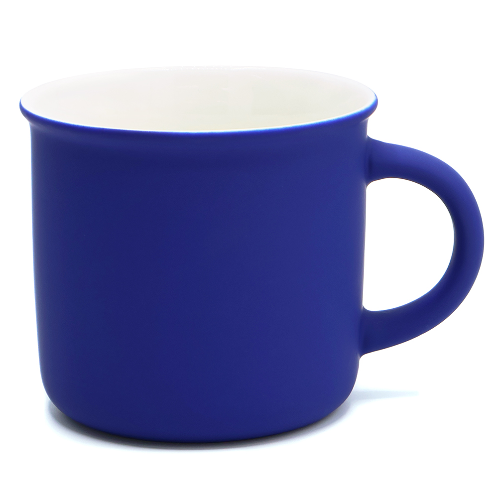 Кружка Camping, софт тач, красная