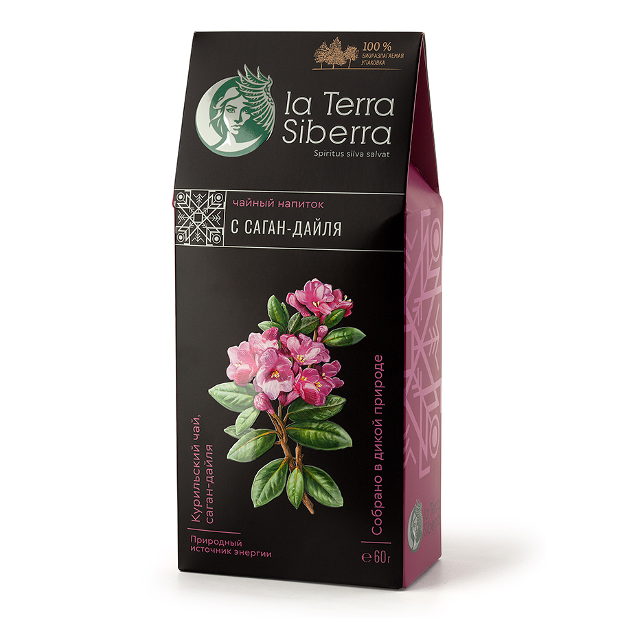 Чайный напиток со специями из серии La Terra Siberra с пихтой сибирской 60 гр.