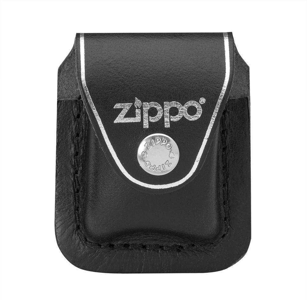 Чехол Zippo для зажигалки из натуральной кожи с клипом ,LPCBK