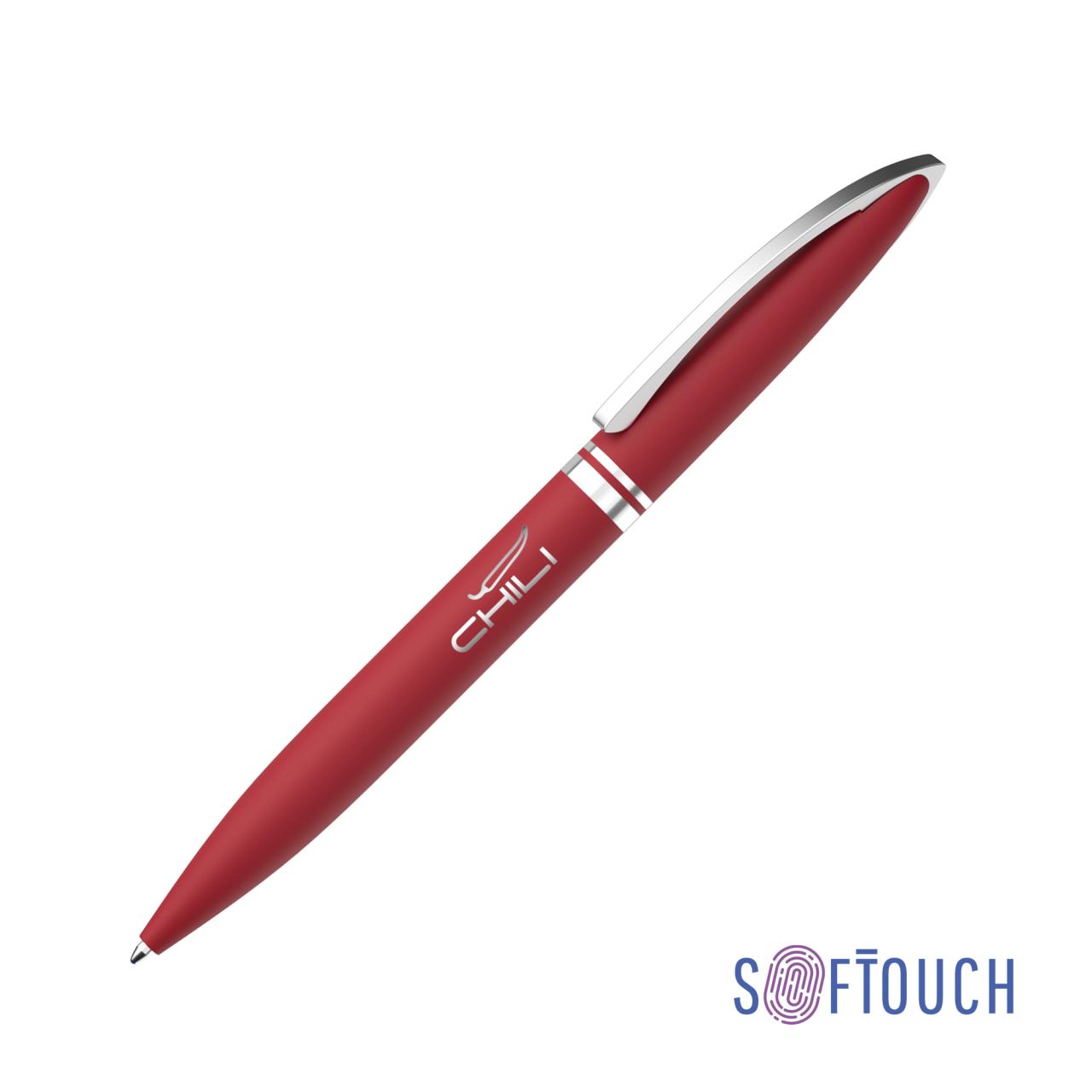 Ручка шариковая Rocket, покрытие soft touch