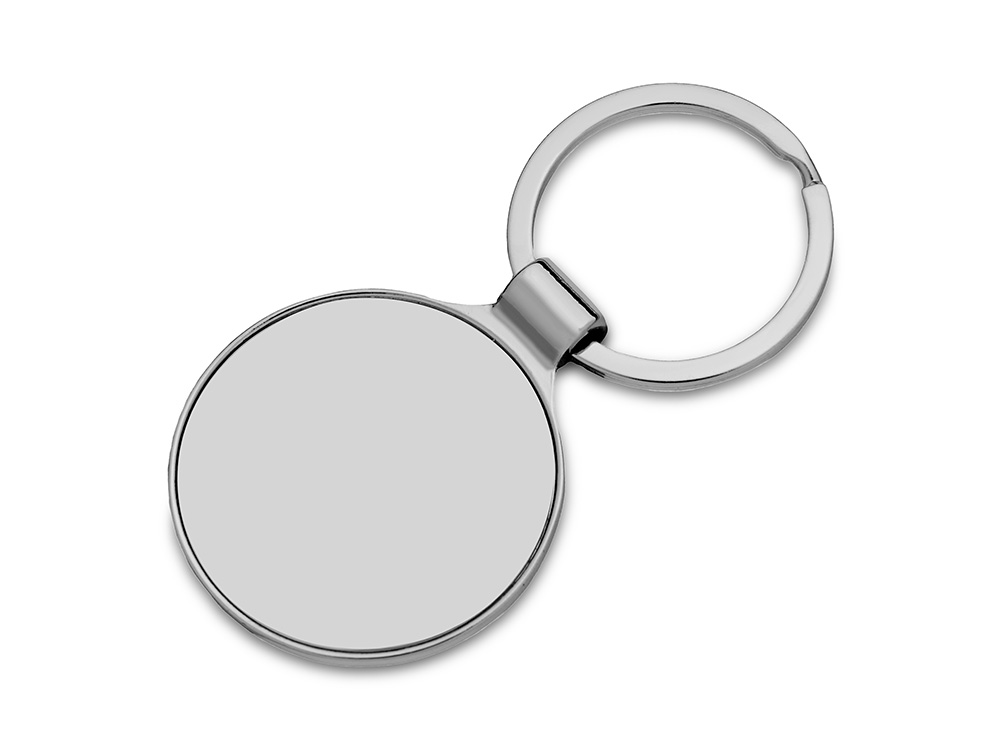 Брелок Light Steel Rnd, цвет оружейной стали