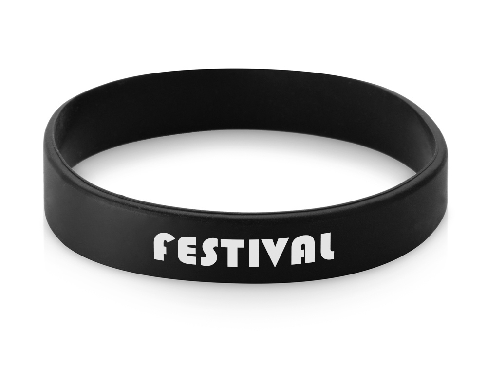 Силиконовый браслет Forest 202*12 мм, оранжевый