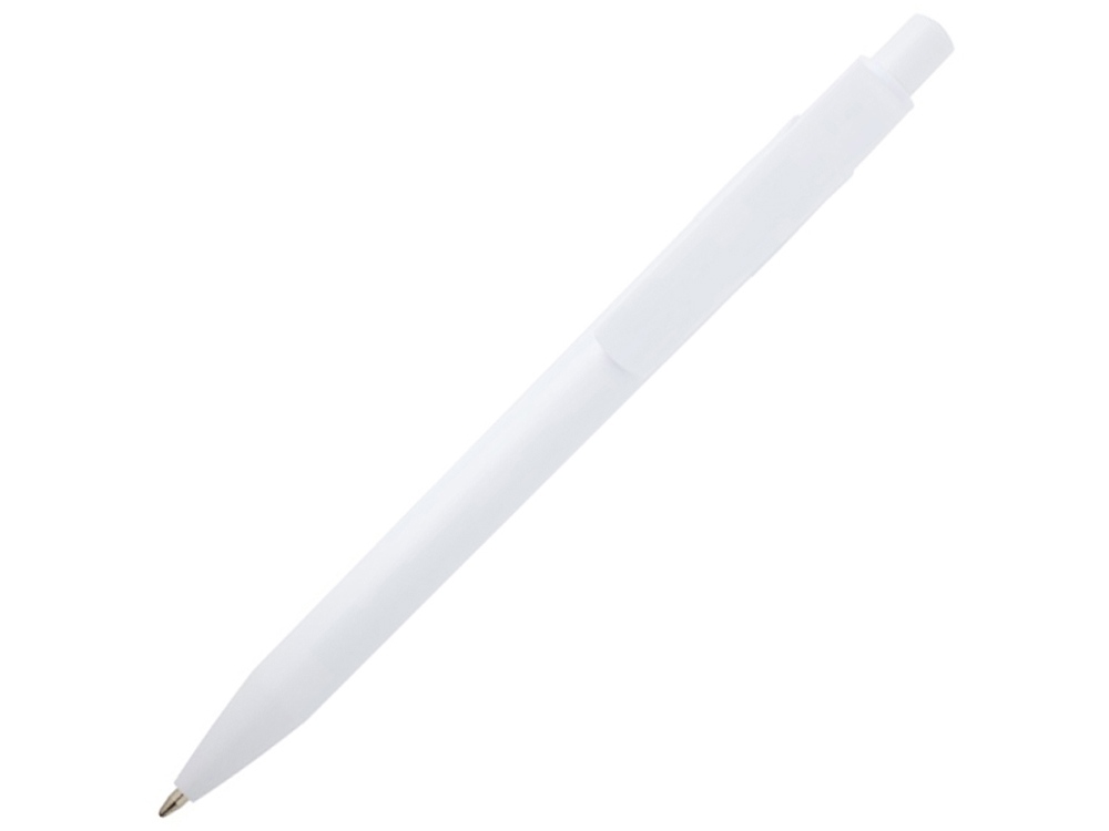 Unica шариковая ручка из переработанной пластмассы - сплошной черный (черные чернила)