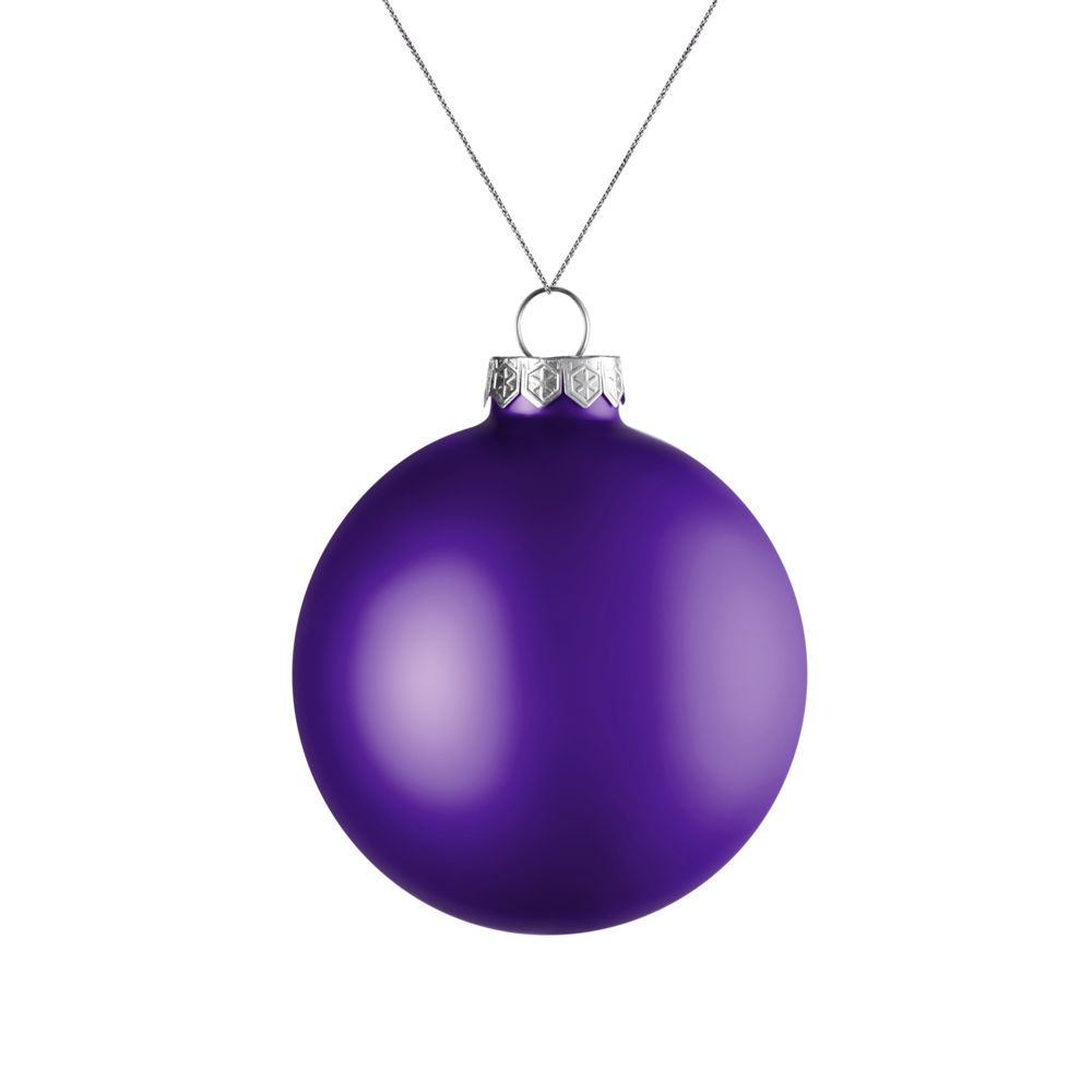 Елочный шар Finery Matt, 8 см