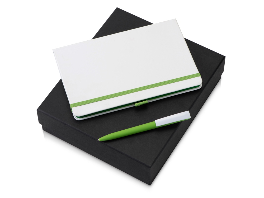 Подарочный набор Jacque 2.0. с ручкой и блокнотом, синий