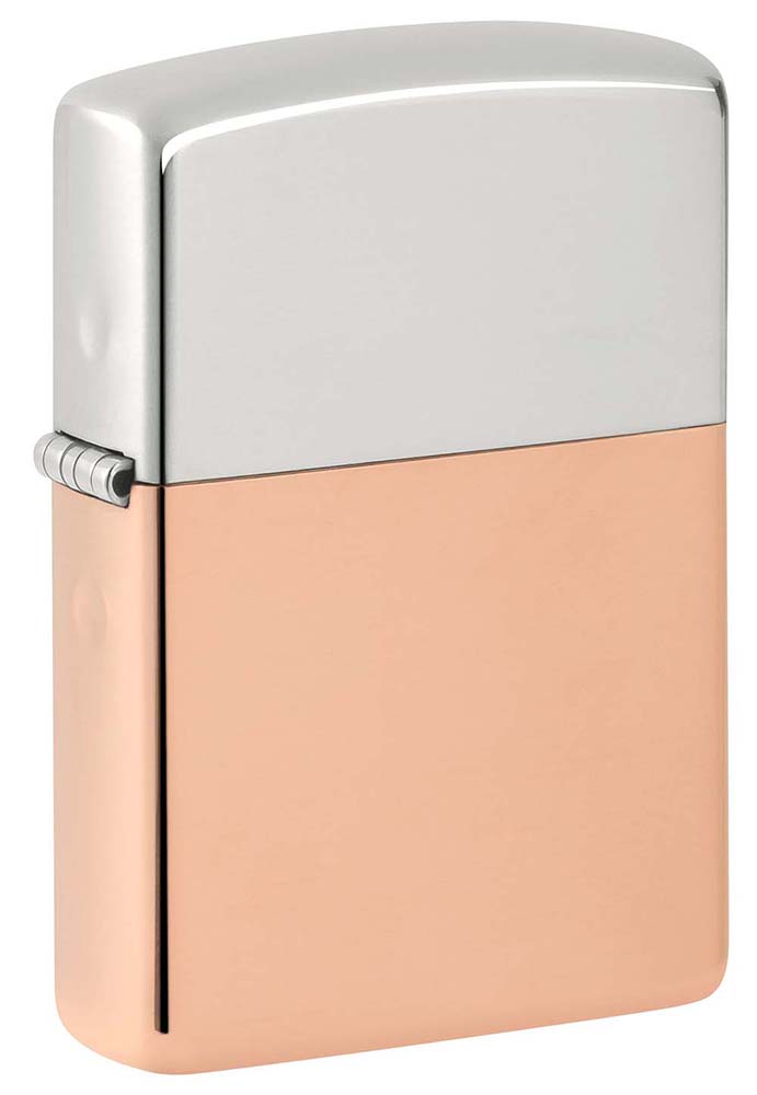 Зажигалка ZIPPO Bimetal с двойным металлическим покрытием ,48694